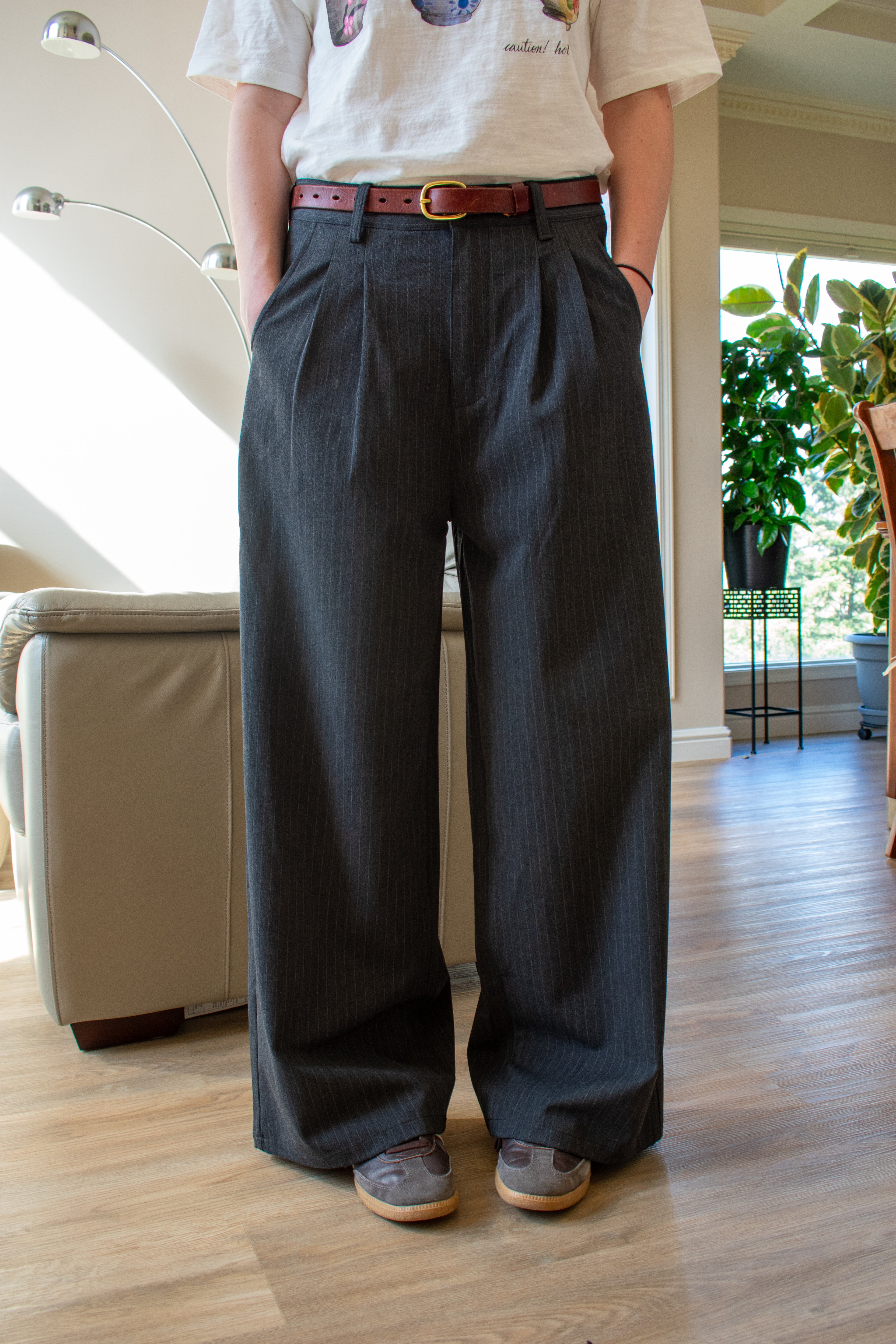 Youni Pinstripe Pants