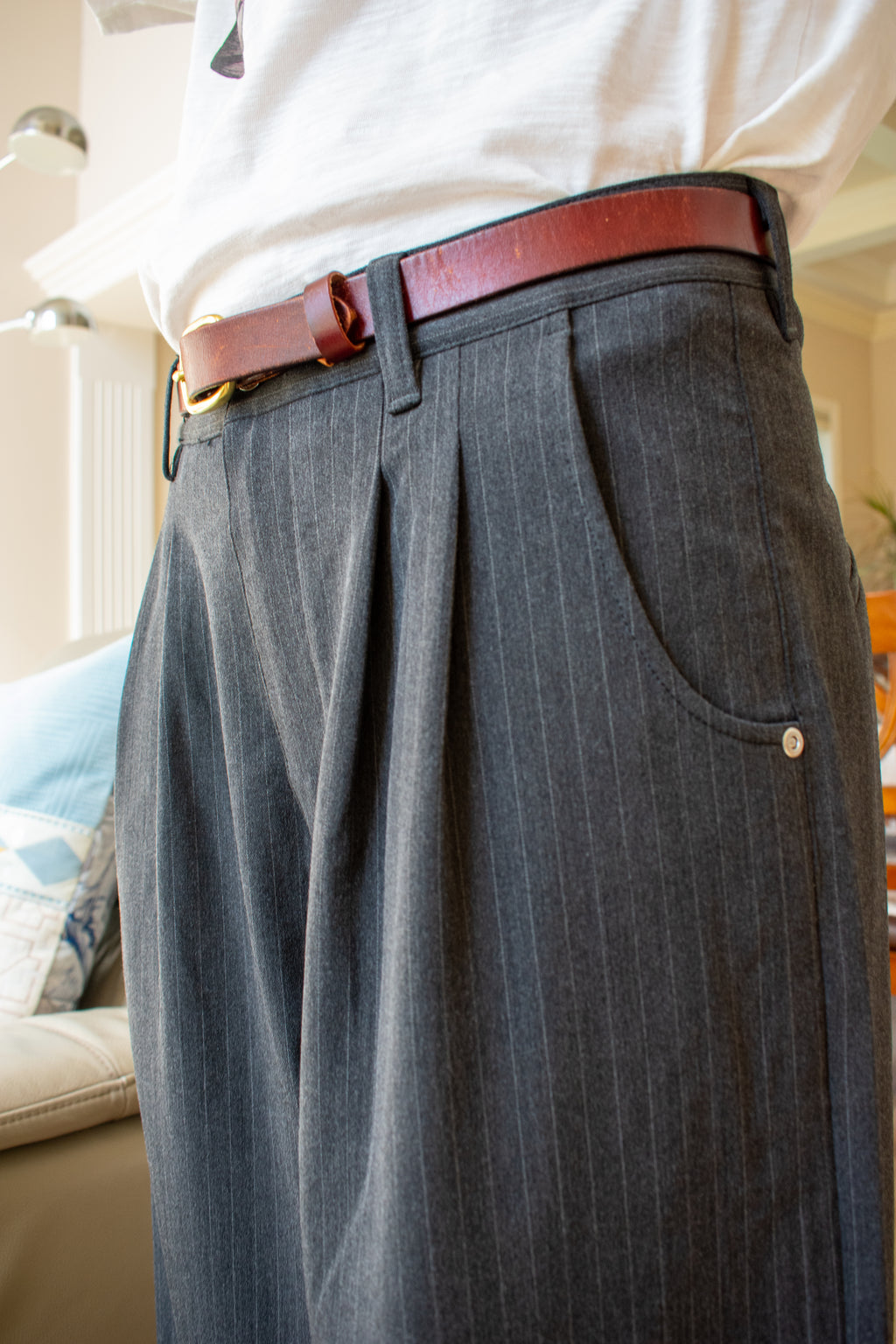 Youni Pinstripe Pants