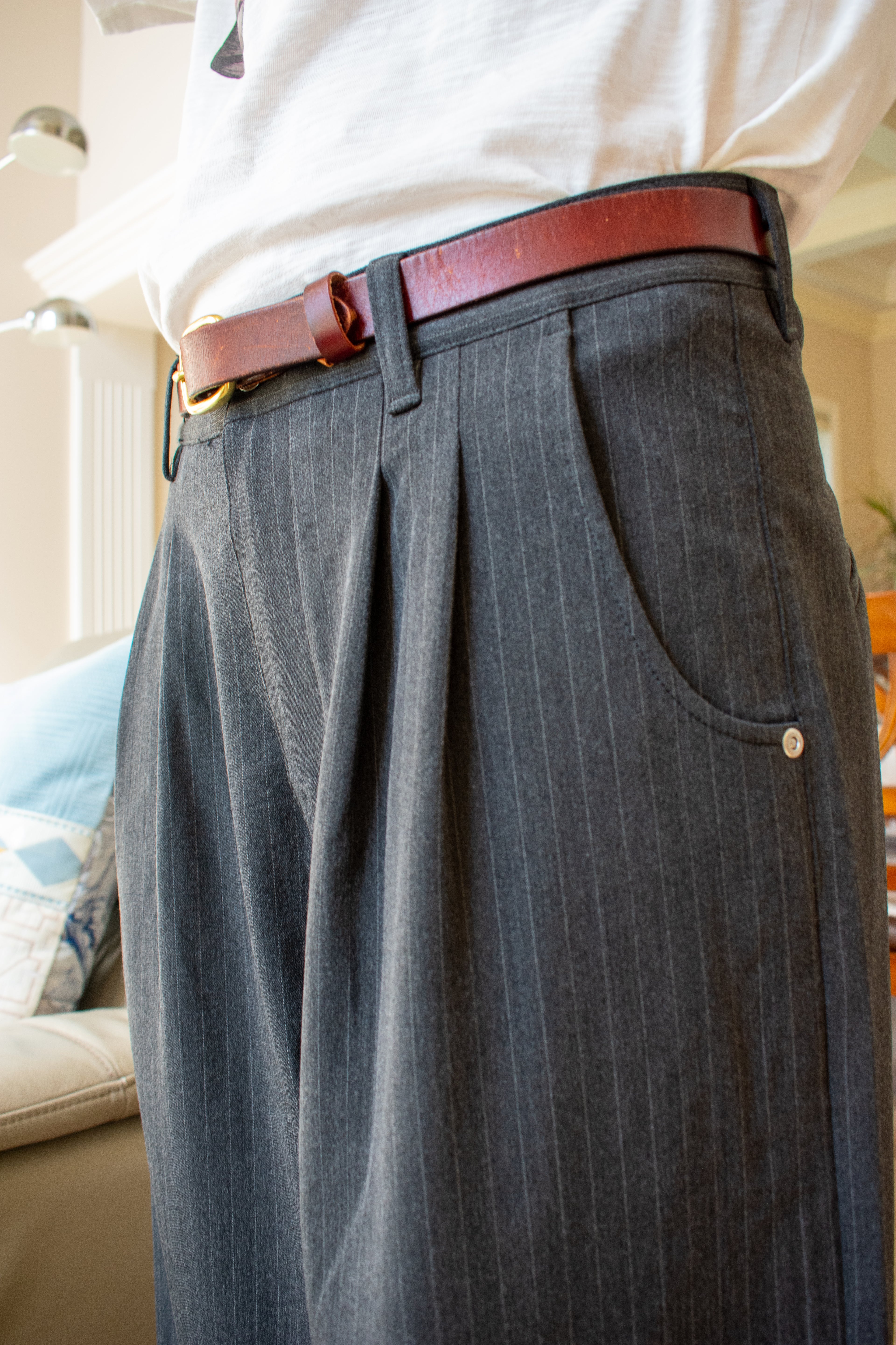 Youni Pinstripe Pants