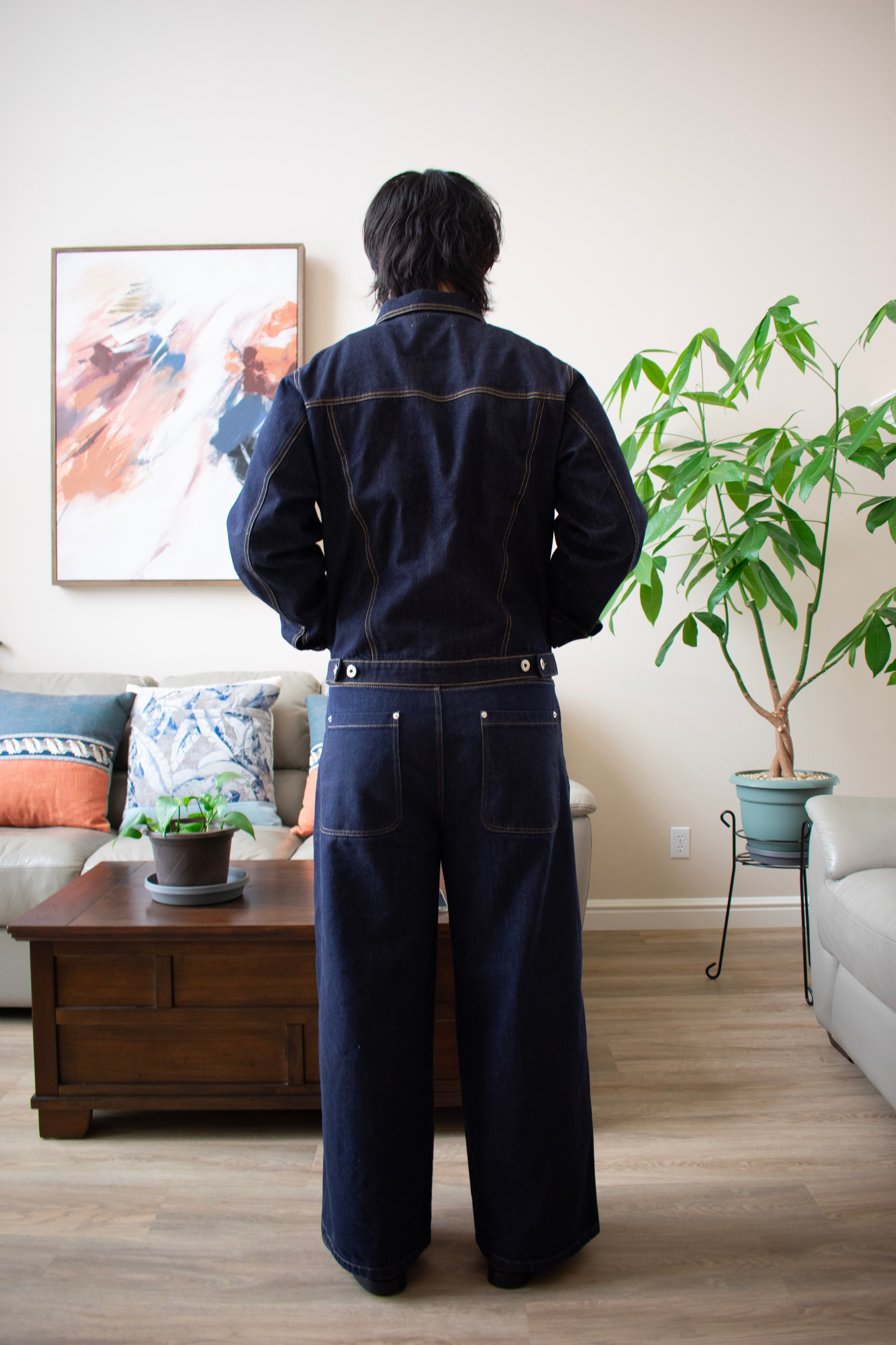 Youni Raw Denim Jacket
