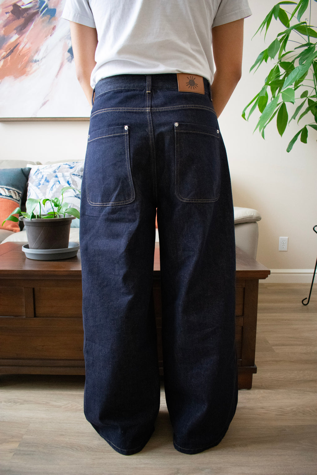 Youni Raw Denim Pants
